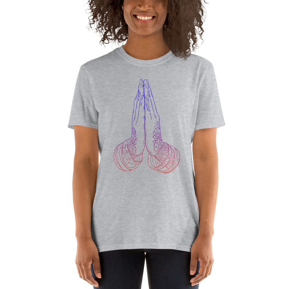Namaste T-shirt, Yoga t-shirt, Inspirational t-shirt, Meditation t-shirt, Gift for her. Motivation t-shirt.
