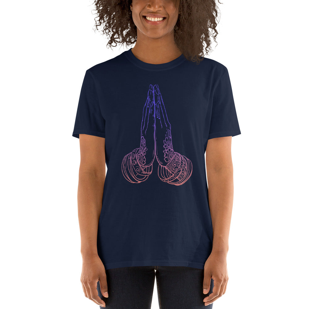 Namaste T-shirt, Yoga t-shirt, Inspirational t-shirt, Meditation t-shirt, Gift for her. Motivation t-shirt.