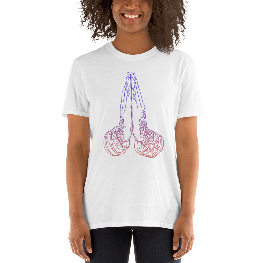 Namaste T-shirt, Yoga t-shirt, Inspirational t-shirt, Meditation t-shirt, Gift for her. Motivation t-shirt.