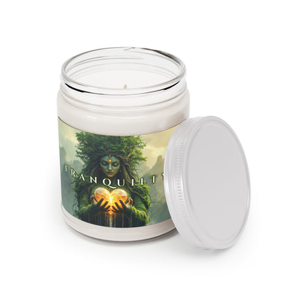 Tranquility Scented Candle - Mother Nature and Gaia Eco-Friendly 9oz Aromatherapy Candle