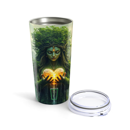 Gaia / Mother Nature -Inspired 20oz Tumbler - Perfect for Outdoor Adventures, Campfires, and Eco-Friendly Living, Great Gift for Nature Lovers