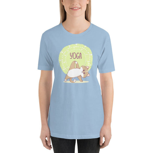 Cat Yoga T-shirt, Yoga tshirt, Inspirational t-shirt, Meditation tshirt, Gift for her. Motivation t-shirt. - Nature Sound Retreat