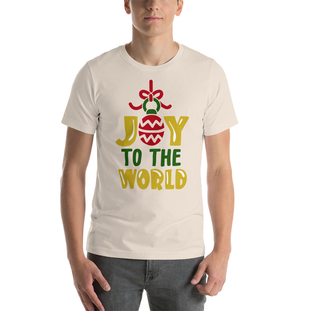 Joy to the world T-shirt, Santa t-shirt, Holiday shirt, xmas t-shirt, Merry Christmas